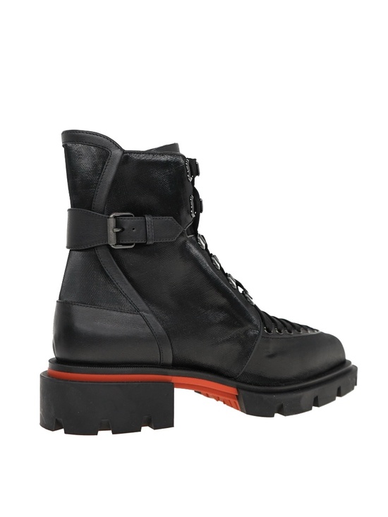 Christian Louboutin Our Macademia Boots Coated Canvas Size 10 US New